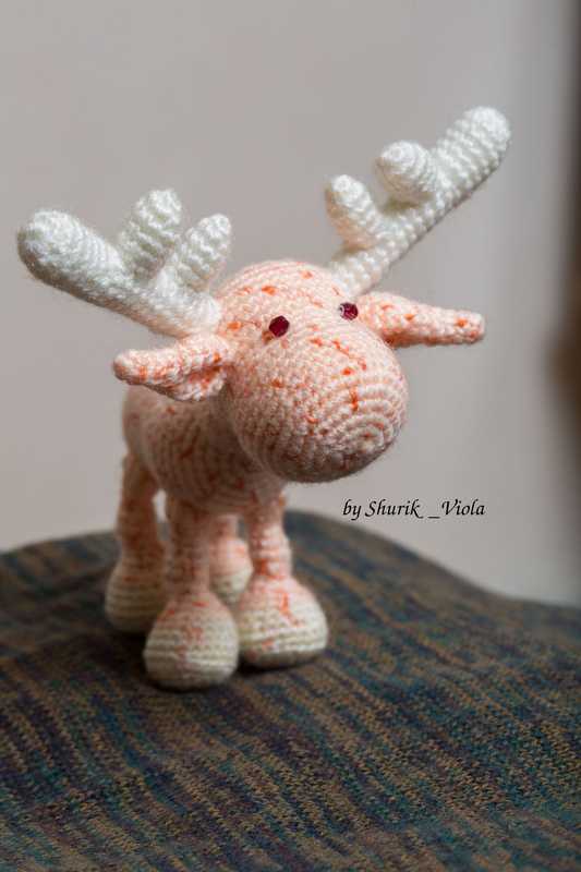 Jouet en crochet cerf - Shurik Viola