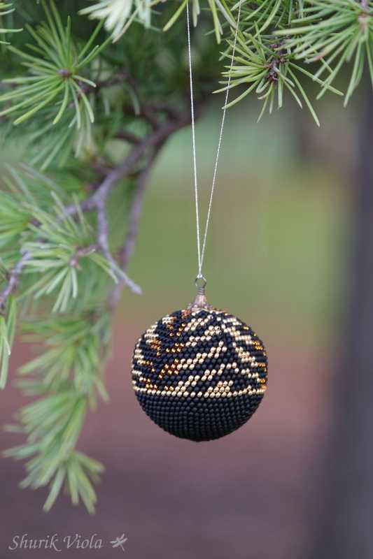 Boule de Noël Safari Tigre / Christmas ball Safari Tiger
