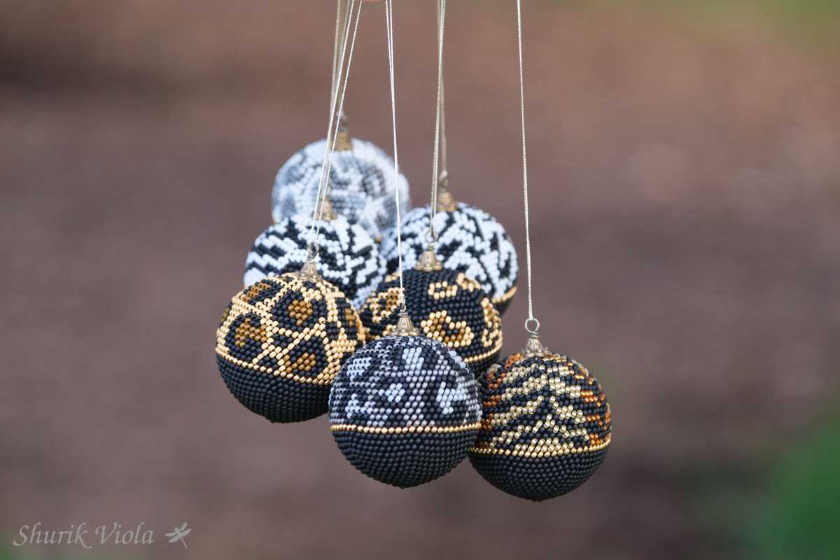 Boules de Noël Safari / Christmas balls Safari