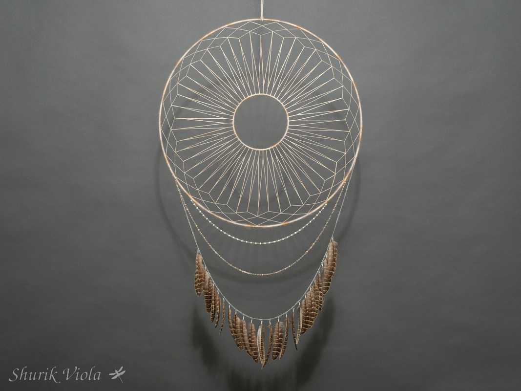 Dreamcatcher "Sun" / Attrape rêves "Soleil" - Shurik Viola