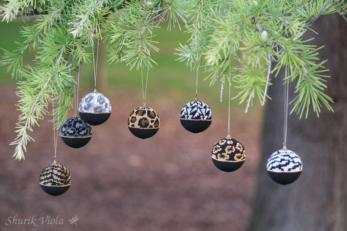 Boules de Noël Safari / Christmas ornaments Safari