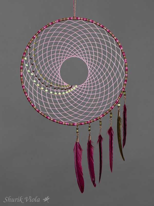 Asymmetric dreamcatcher / Attrape rêves asymétrique - Shurik Viola