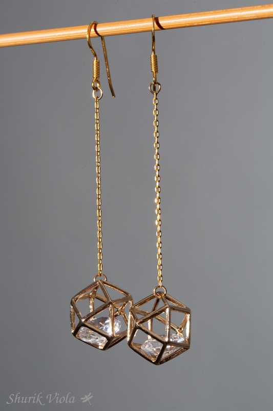 Earrings  / Boucles d'oreilles - Shurik Viola