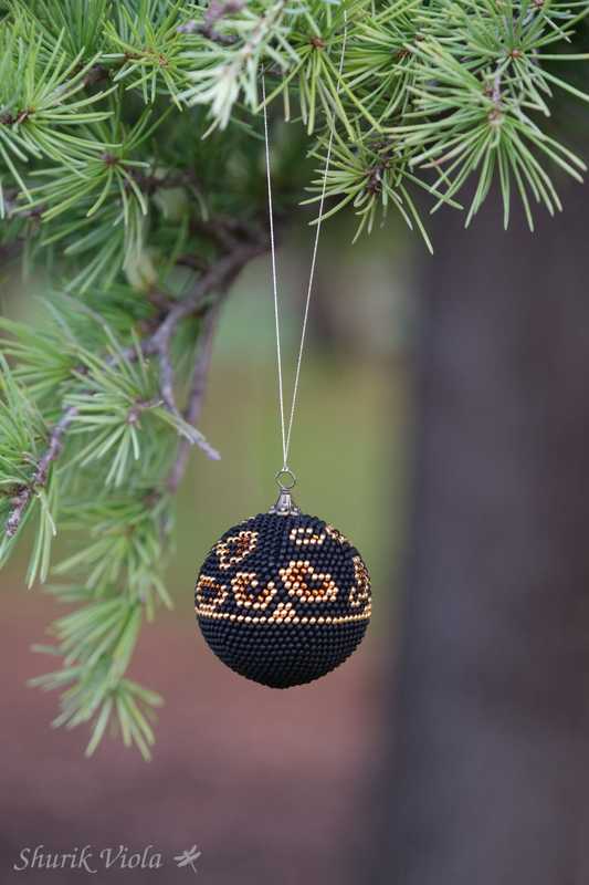Boule de Noël Safari Léopard / Christmas ball Safari Leopard