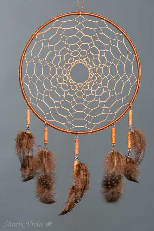 Dreamcatcher "Honey" / Attrape rêves "Miel" - Shurik Viola