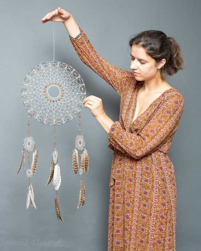 Dreamcatcher "Sea and coffee" / Attrape rêves "Le café et la mer" - Shurik Viola