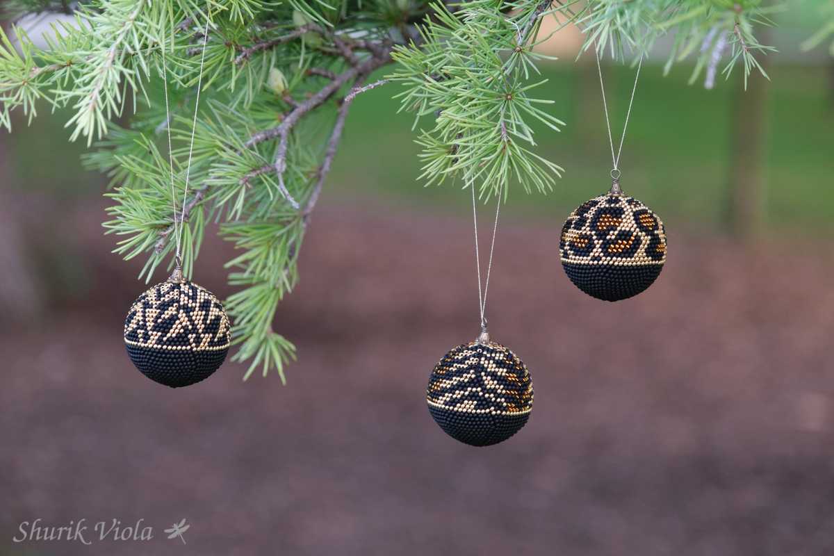 Boules de Noël Safari / Christmas ornaments Safari