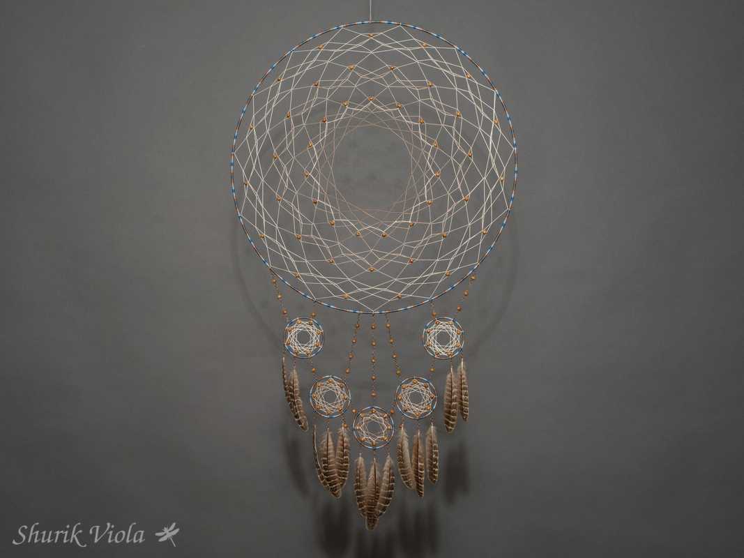 Dreamcatcher "Sea and coffee" / Attrape rêves "Le café et la mer" - Shurik Viola