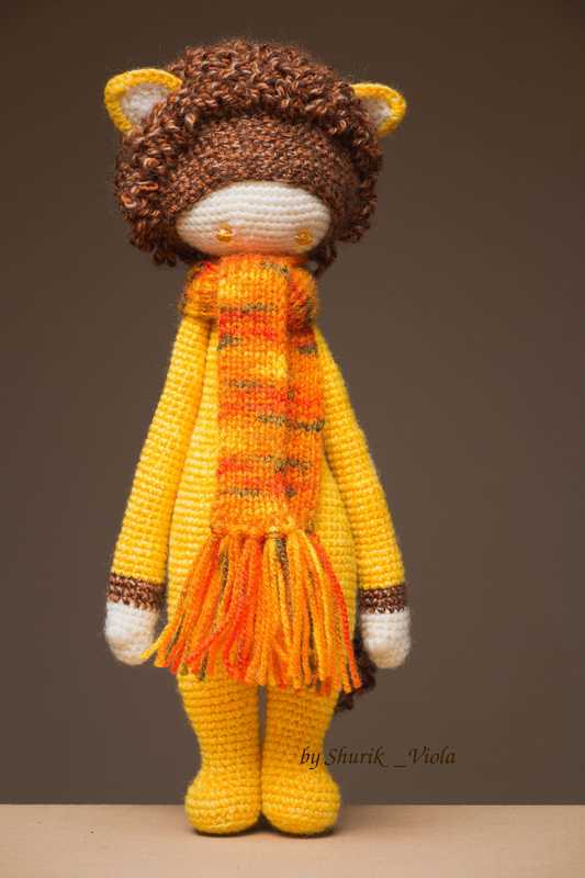 Toy Lalylala Loni the lion / Jouet Lalylala Lion Loni - Shurik Viola