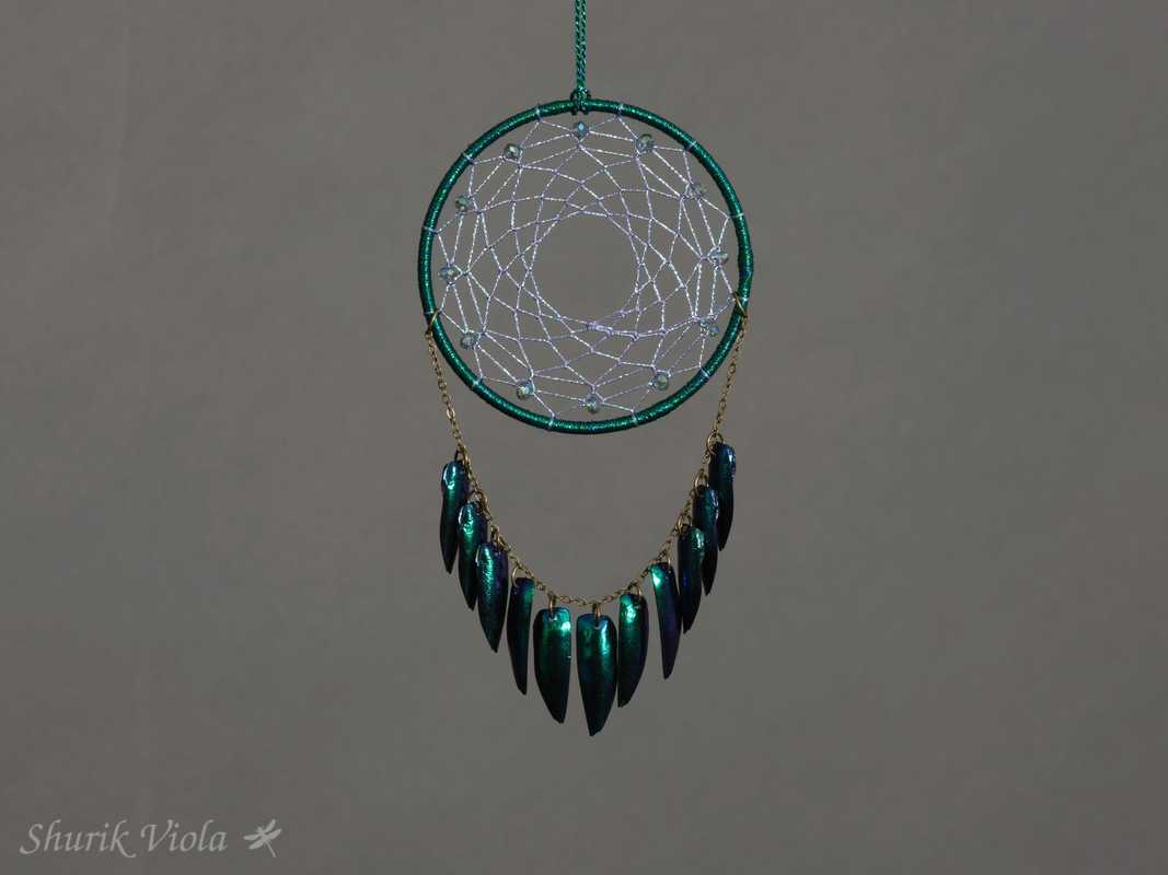 Dreamcatcher "Scarabeus" / Attrape rêves "Scarabée" - Shurik Viola