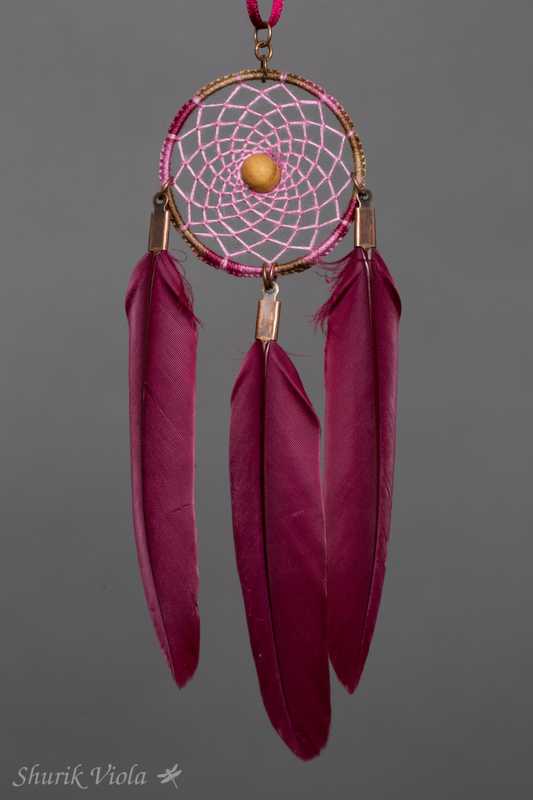 Pendant dreamcatcher  / Pendentif attrape rêves  - Shurik Viola
