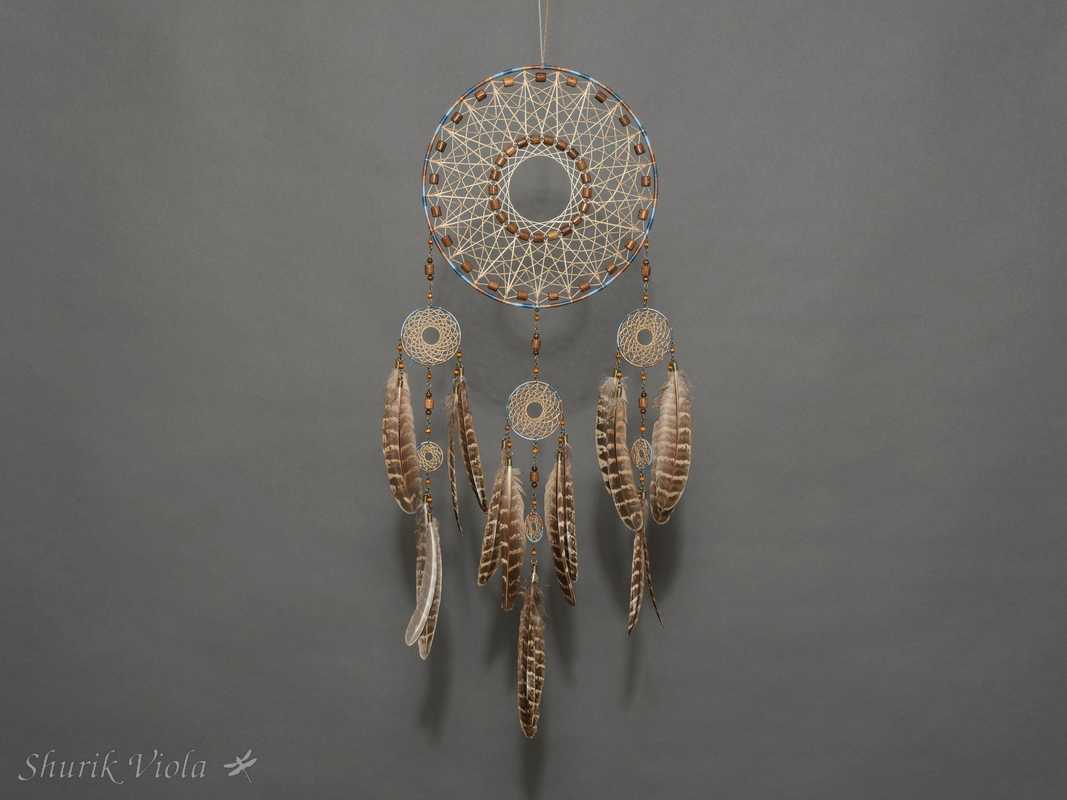 Dreamcatcher "Sea and coffee" / Attrape rêves "Le café et la mer" - Shurik Viola