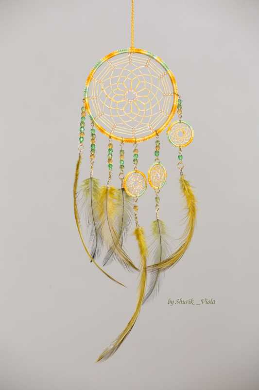 Asymmetric dreamcatcher / Attrape rêves asymétrique - Shurik Viola
