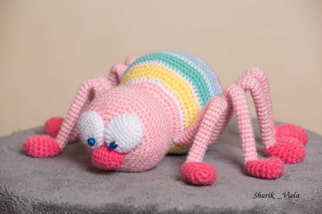 Jouet en crochet l'araignée - Shurik Viola