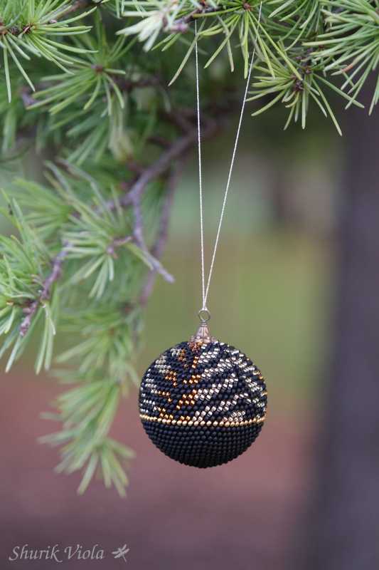 Boule de Noël Safari Tigre / Christmas ball Safari Tiger