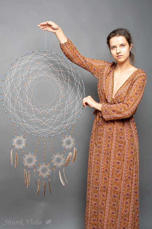 Dreamcatcher "Sea and coffee" / Attrape rêves "Le café et la mer" - Shurik Viola