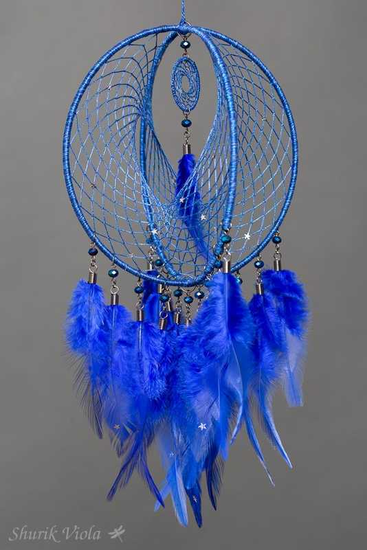 3D dreamcatcher "The starry night" / Attrape rêves 3D "La nuit étoilée" - Shurik Viola