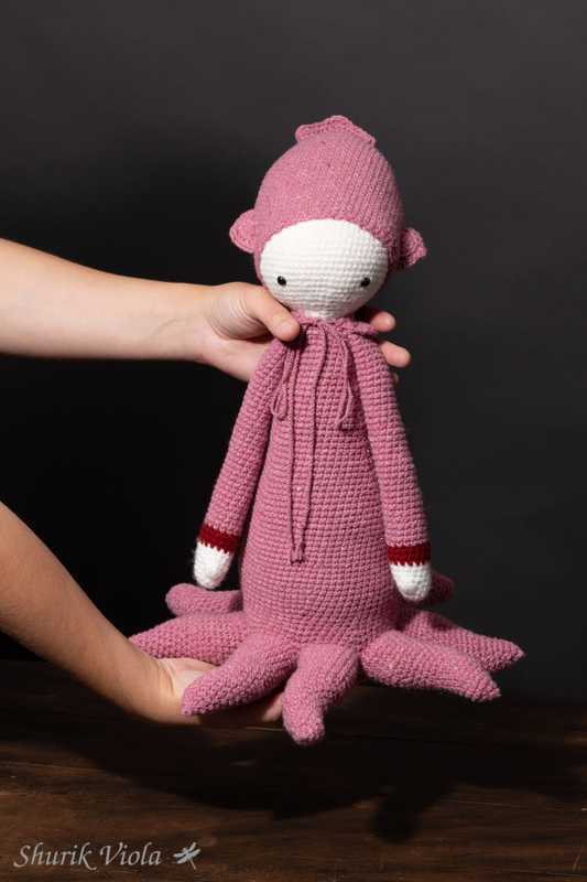 Toy Lalylala Octopus Oleg / Jouet Lalylala Pieuvre Oleg 