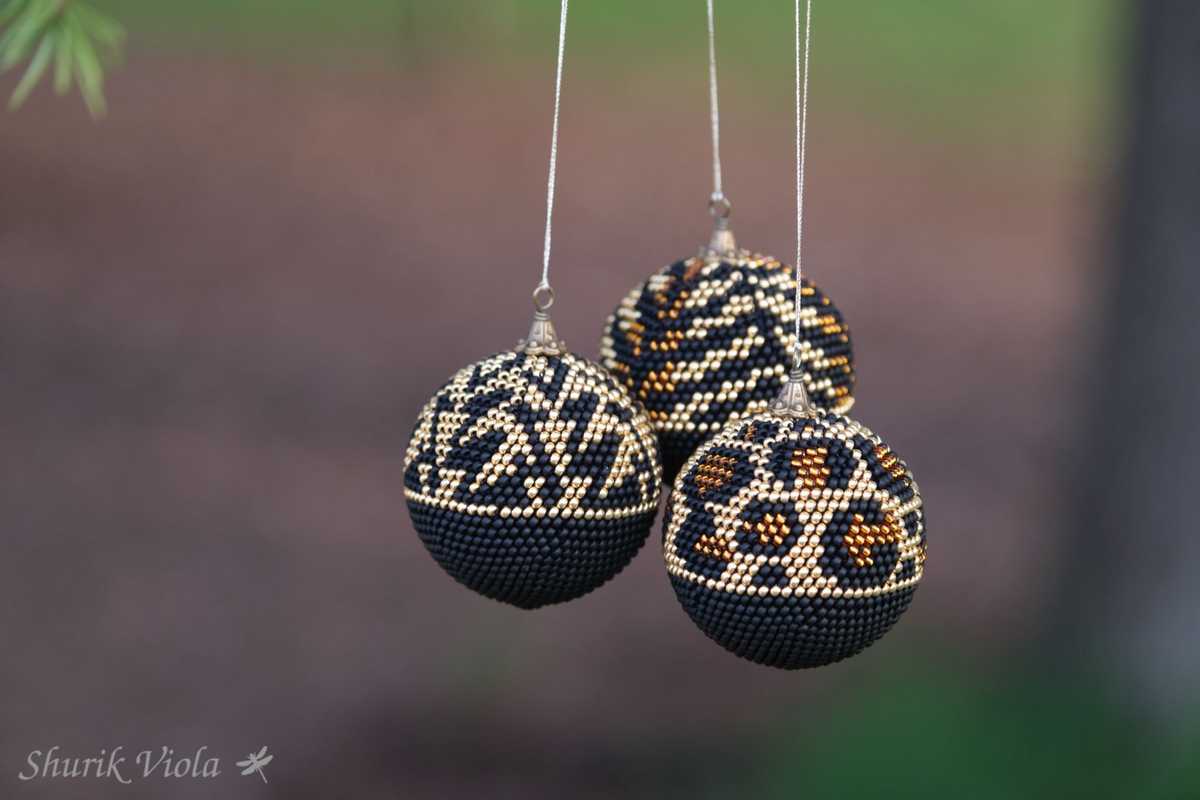 Boules de Noël Safari / Christmas balls Safari