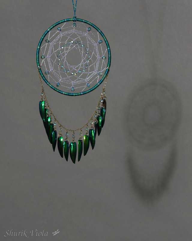 Dreamcatcher "Scarabeus" / Attrape rêves "Scarabée" - Shurik Viola