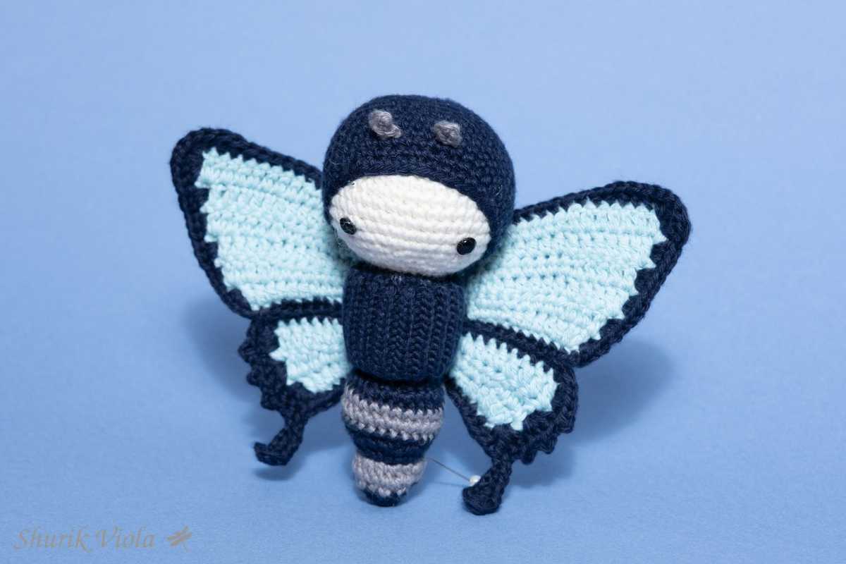 Toy Lalylala Ulysses Butterfly / Jouet Lalylala Papillon - Shurik Viola
