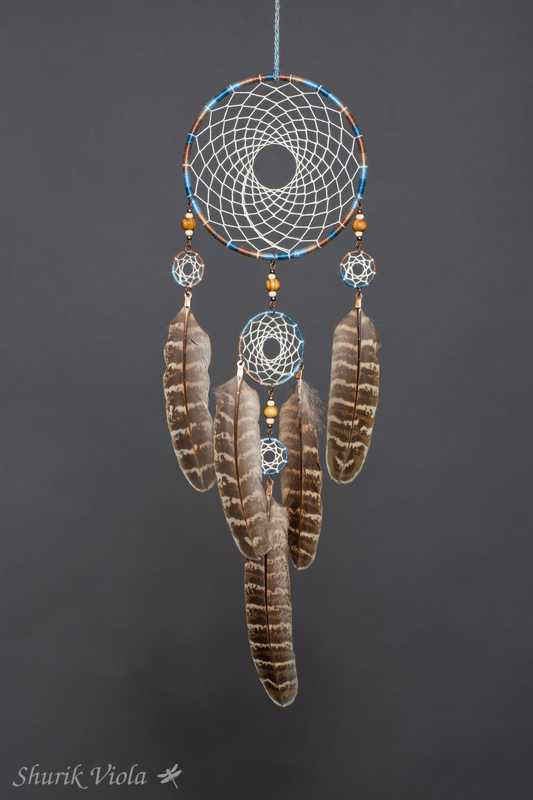 Dreamcatcher "Sea and coffee" / Attrape rêves "Le café et la mer" - Shurik Viola