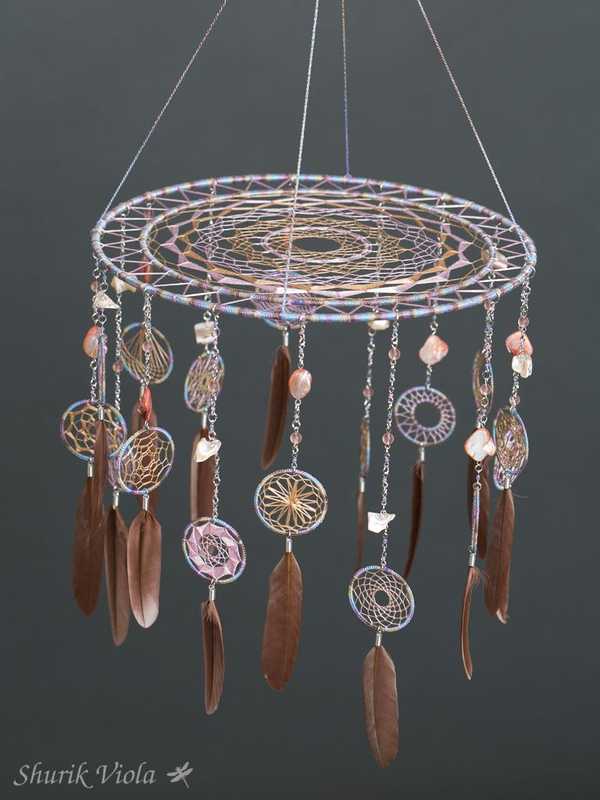 Dreamcatcher mobile / Attrape rêves mobile - Shurik Viola