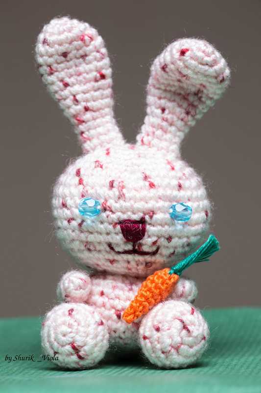 Jouet en crochet lapin - Shurik Viola