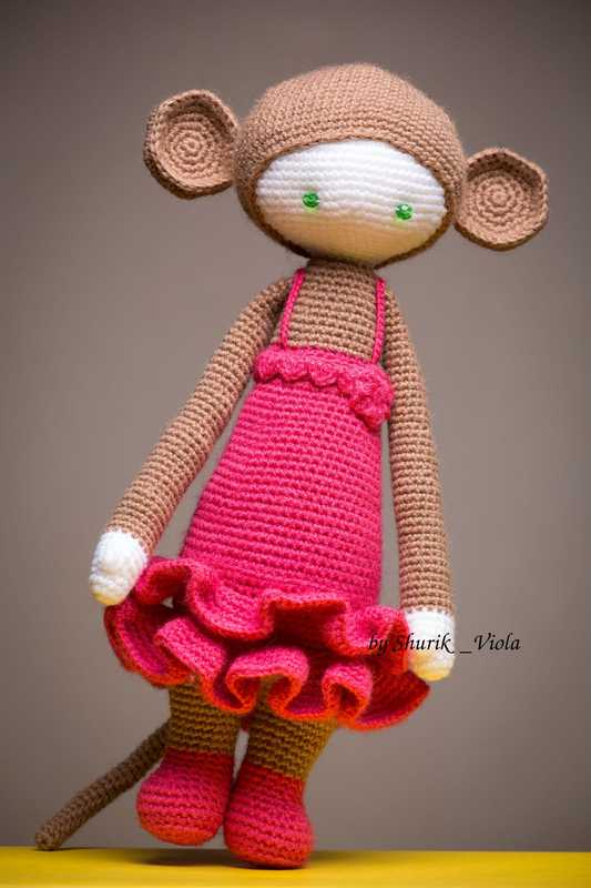 Toy Lalylala Monkey / Jouet Lalylala Singe - Shurik Viola