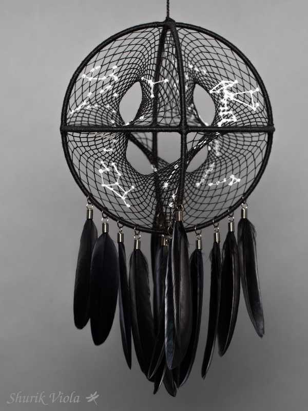 3D dreamcatcher "Zodiac" / Attrape rêves 3D "Zodiaque" - Shurik Viola