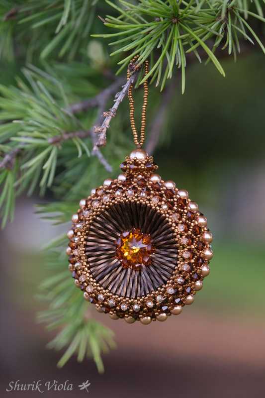 Décoration de Noël de style Vintage avec Swarovski / Christmas tree decoration in vintage style with Swarovski - Shurik Viola