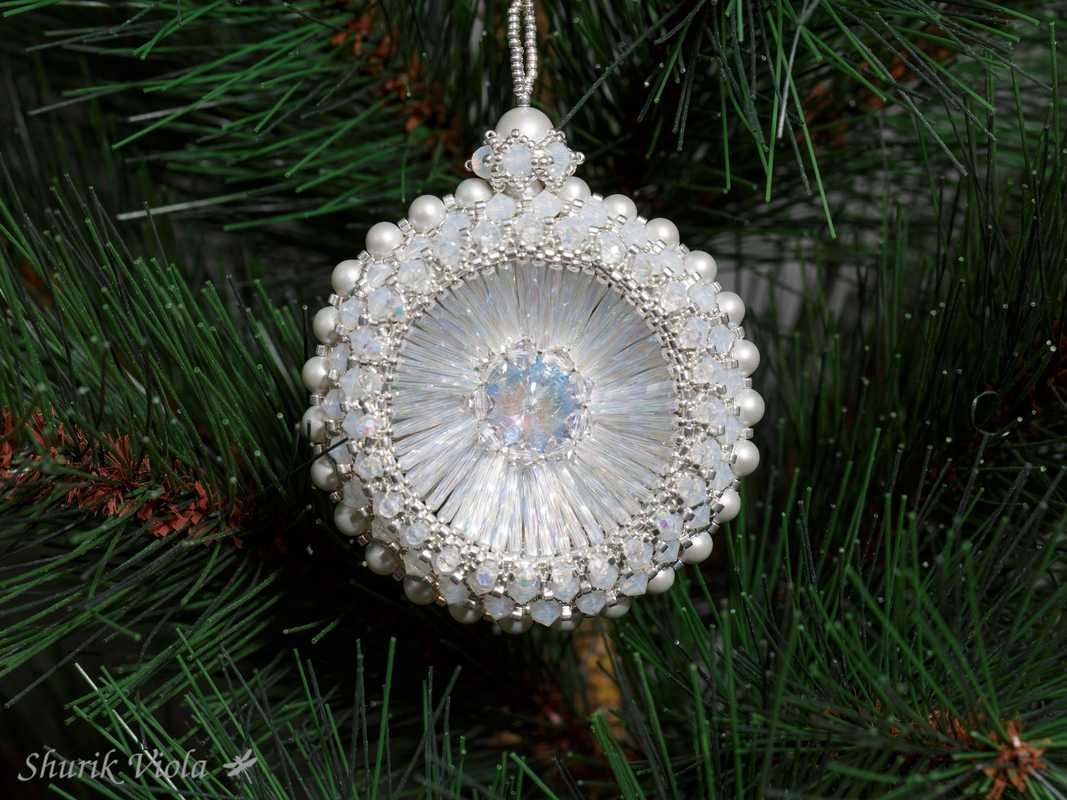 Décoration de Noël avec Swarovski / Christmas tree decoration with Swarovski - Shurik Viola