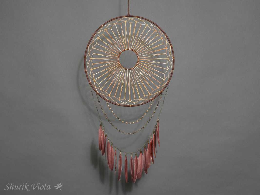 Dreamcatcher "Sun" / Attrape rêves "Soleil"