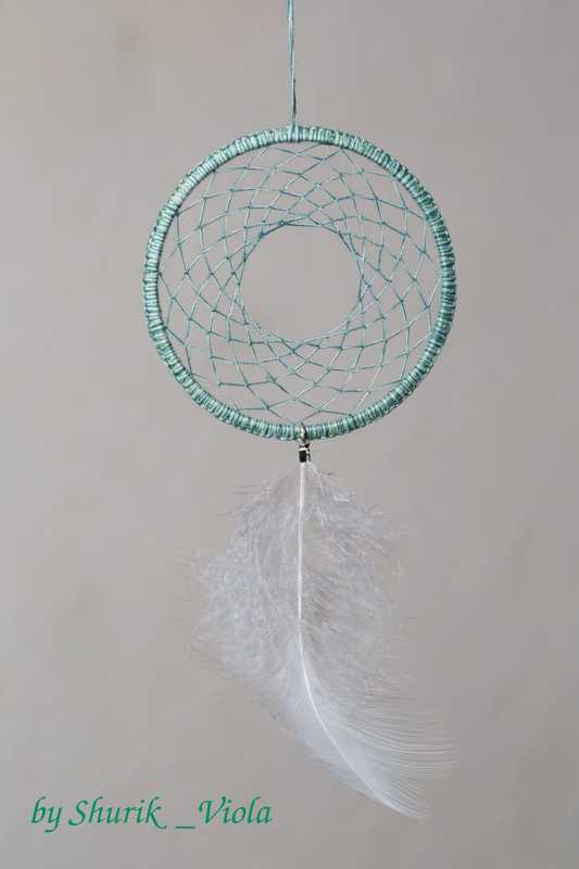 Dreamcatcher "Mint" / Attrape rêves "Menthe" - Shurik Viola