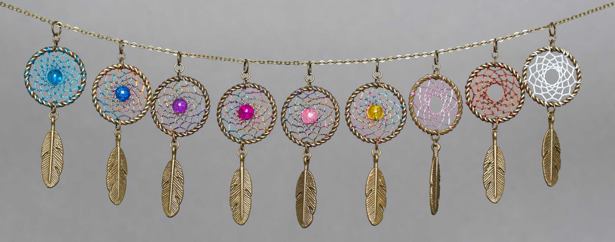 Pendants dreamcatchers  / Pendentifs attrape rêves  - Shurik Viola