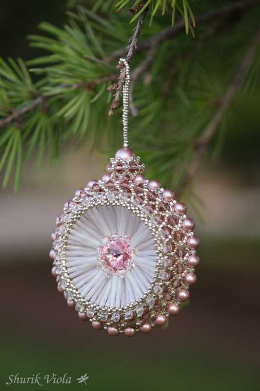 Décoration de Noël de style vintage / Vintage style Christmas tree decoration