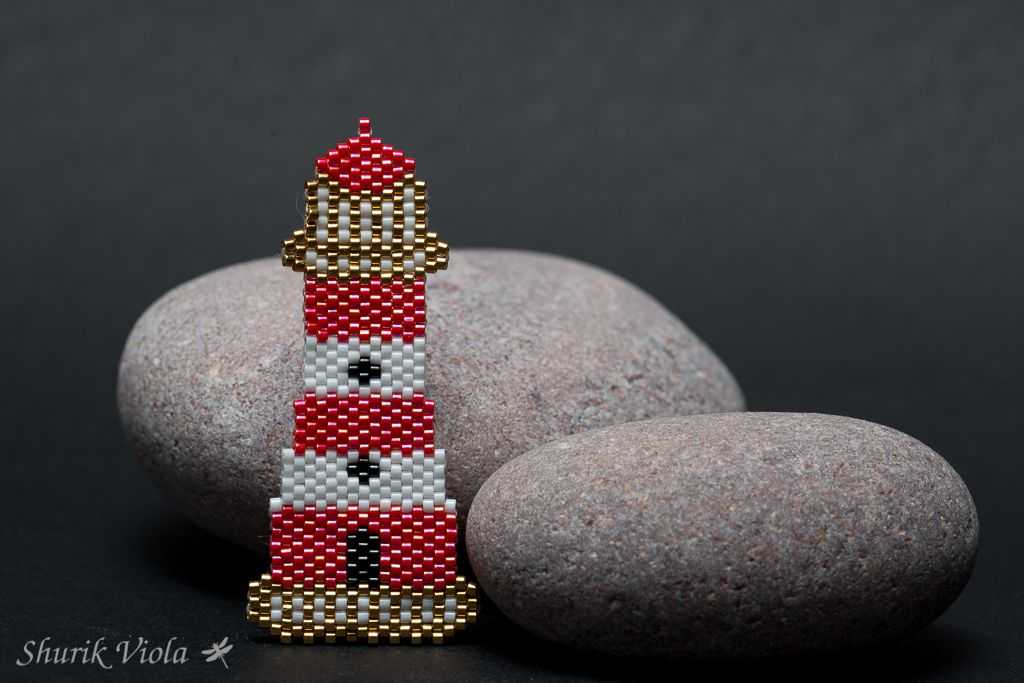 Brooch "Lighthouse" / Broche "Phare" - Shurik Viola