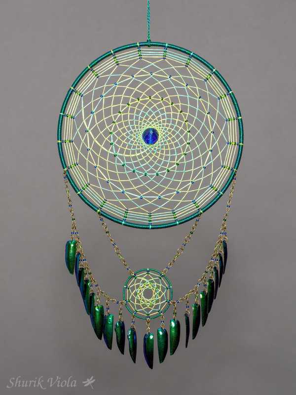 Dreamcatcher "Scarab"  / Attrape rêves "Scarabée" - Shurik Viola