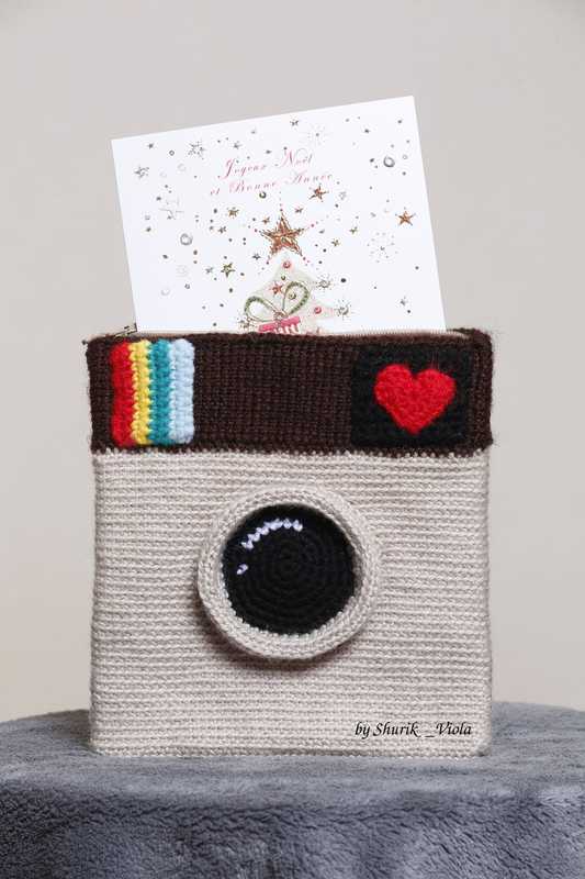 Pencil case "Instagram" / Trousse "Instagram" - Shurik Viola
