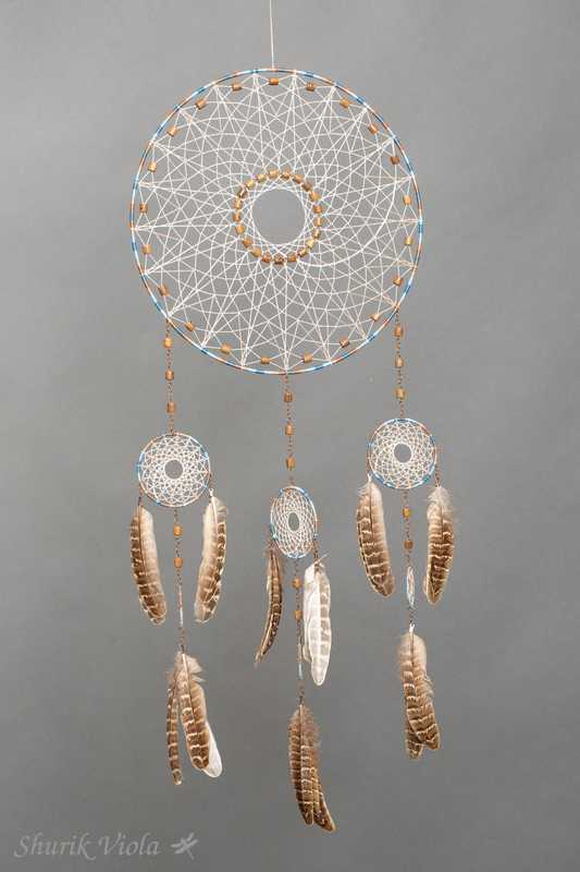 Dreamcatcher "Sea and coffee" / Attrape rêves "Le café et la mer" - Shurik Viola