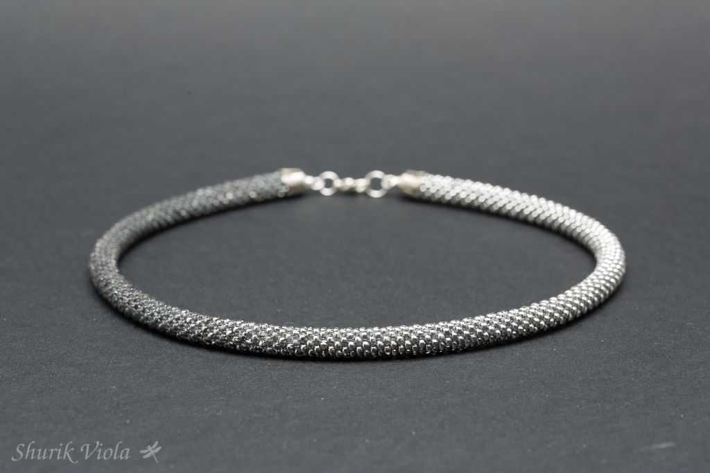 Necklace or two turns bracelet / Collier ou bracelet à deux tours - Shurik Viola